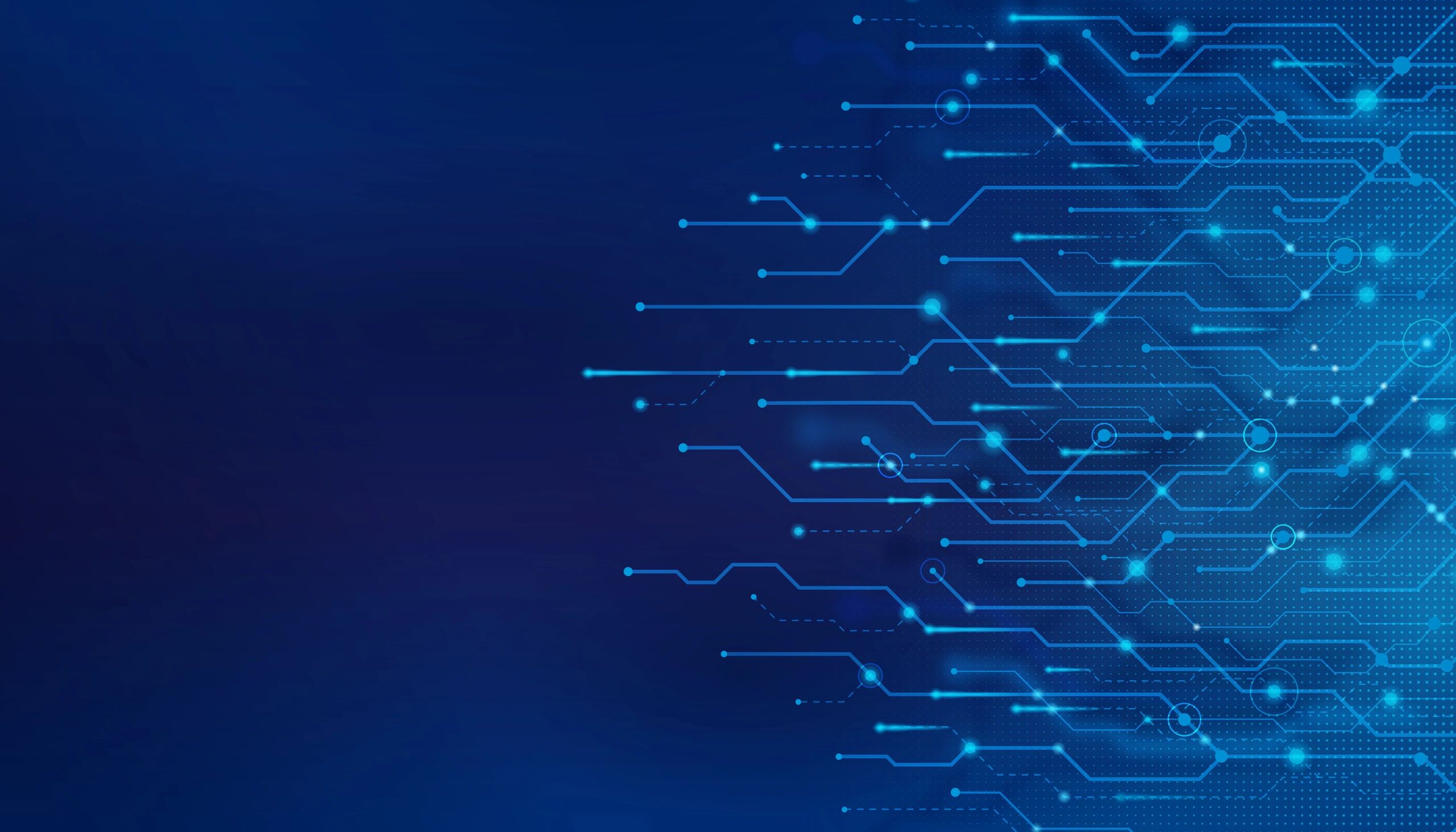 Abstract blockchain network illustration